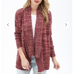 Forever 21 Contemporary Marled Cardigan